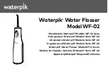 Предварительный просмотр 1 страницы Waterpik Waterflosser WF-02 Manual