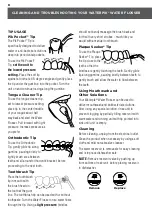 Preview for 8 page of Waterpik Waterflosser WP-150 Series Manual