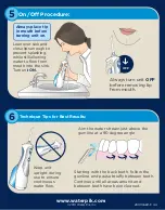 Preview for 2 page of Waterpik WATERFLOSSER WP-450 Quick Start Manual