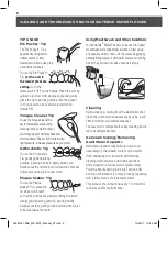 Preview for 8 page of Waterpik Waterflosser WP811 Instruction Manual