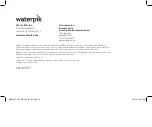 Предварительный просмотр 12 страницы Waterpik WF 02A Manual