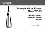 Waterpik WF-03C Manual preview