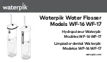 Waterpik WF-16 Manual предпросмотр