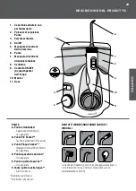 Предварительный просмотр 29 страницы Waterpik WP-160 Manual