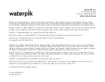 Предварительный просмотр 24 страницы Waterpik WP-200 Series Instruction Manual