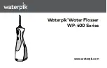 Предварительный просмотр 1 страницы Waterpik WP-400 Series Manual