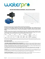 Waterpro DT42 Instruction Manual & Warranty предпросмотр