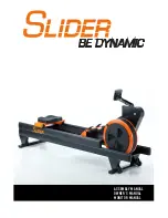 WaterRower Be Dynamic Slider Assembly Manual preview