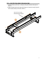 Preview for 7 page of WaterRower Be Dynamic Slider Assembly Manual