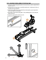 Preview for 10 page of WaterRower Be Dynamic Slider Assembly Manual