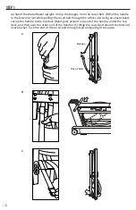 Предварительный просмотр 2 страницы WaterRower WOODEN DUAL RAIL Disassembly Instructions