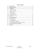 Preview for 2 page of Waters Network Systems ES1008-MSC Operating Manual