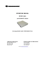 Waters Network Systems GS1008 Operating Manual preview