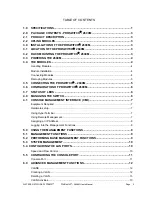 Preview for 2 page of Waters Network Systems ProSwitch FlexPort- 2600M Installation Manual And Operating Manual