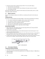 Preview for 8 page of Waters Network Systems ProSwitch Quad Series 3200 Installation Manual And Operating Manual