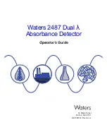 Waters 2487 Dual A Operator'S Manual preview