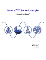 Waters 717plus Operator'S Manual предпросмотр