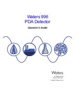 Waters 996 Operator'S Manual preview