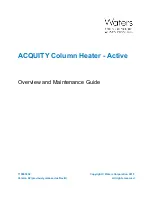 Waters ACQUITY CH-A Overview And Maintenance Manual preview