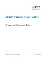 Preview for 1 page of Waters ACQUITY CH-A Overview And Maintenance Manual