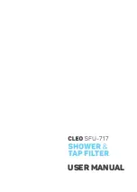 Предварительный просмотр 2 страницы WATERSCIENCE Cleo SFU-717 User Manual