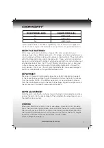 Предварительный просмотр 9 страницы Watersnake Combat 54/48 Owner'S Manual