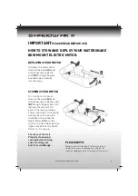 Preview for 5 page of Watersnake Shadow MK II SWNG 44/48 Owner'S Manual