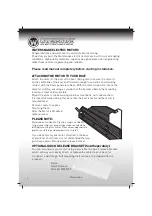 Preview for 6 page of Watersnake Shadow MK II SWNG 44/48 Owner'S Manual