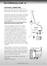 Предварительный просмотр 9 страницы Watersnake SHADOW MK II Owner'S Manual