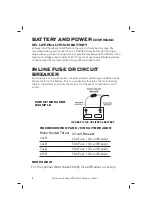 Preview for 8 page of Watersnake Venom SXW 34/26 Owner'S Manual