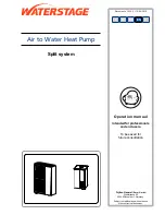 Предварительный просмотр 1 страницы Waterstage Air to Water Operation Manual