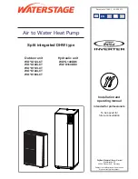 Waterstage WG*G140DD6 Installation And Operating Manual preview