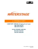 Preview for 2 page of Waterstage WGHA050DG Technical Manual