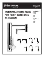 Waterstone 3600-12 Installation Instructions Manual preview