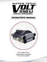 WaterTech Volt Series Operator'S Manual preview