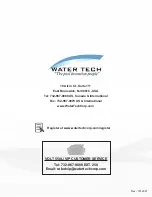 Preview for 28 page of WaterTech Volt Series Operator'S Manual