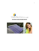 WaterTechSolar Solar Water Heating Installation Manual предпросмотр