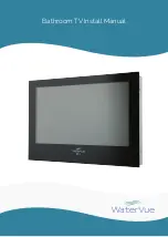 WaterVue 19" Waterproof TV Install Manual preview