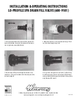 Waterway 600-9101 Operating Instructions preview