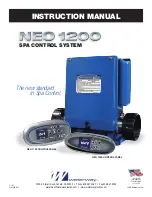 Waterway NEO 1100 Instruction Manual preview