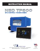 Waterway NEO TP500 Instruction Manual preview