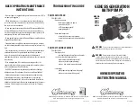 Waterway WW050 Instruction Manual preview