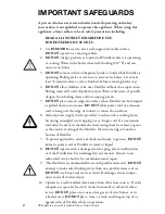 Preview for 2 page of Waterwise 9000 Use & Care Manual