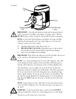 Preview for 8 page of Waterwise 9000 Use & Care Manual