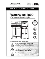 Waterwise 9900 User Manual preview