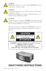 Preview for 3 page of Waterwise Airwise Small Use & Care Manual