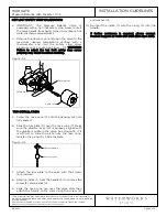 Preview for 2 page of Waterworks HIGHGATE HGPB30 Installation Manuallines