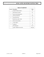 Preview for 2 page of Waterworks WWSU08 Installation And Service Instructions Manual