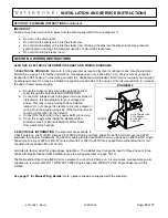 Предварительный просмотр 12 страницы Waterworks WWSU08 Installation And Service Instructions Manual