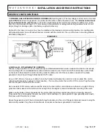 Preview for 14 page of Waterworks WWSU08 Installation And Service Instructions Manual